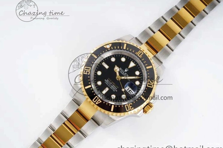 MiroTime 0202 Lightweight Sea-Dweller 126603 APF Best Edition Black Dial on SS YG Bracelet VR 2035